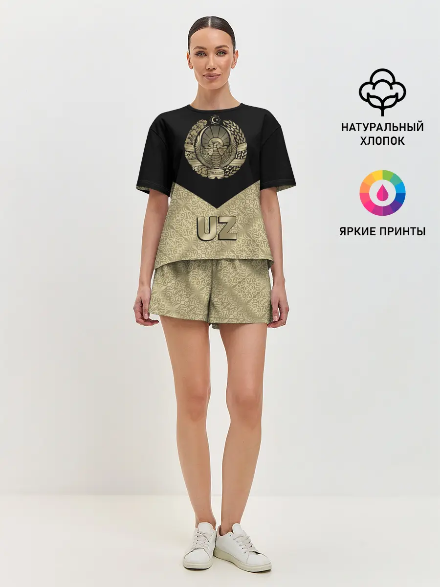 Женская пижама с шортами / Узбекистан