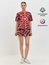 Женская пижама с шортами / Паутина
