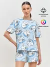 Женская пижама с шортами / СЛЕЗЫ МАЛЬЧИКОВ