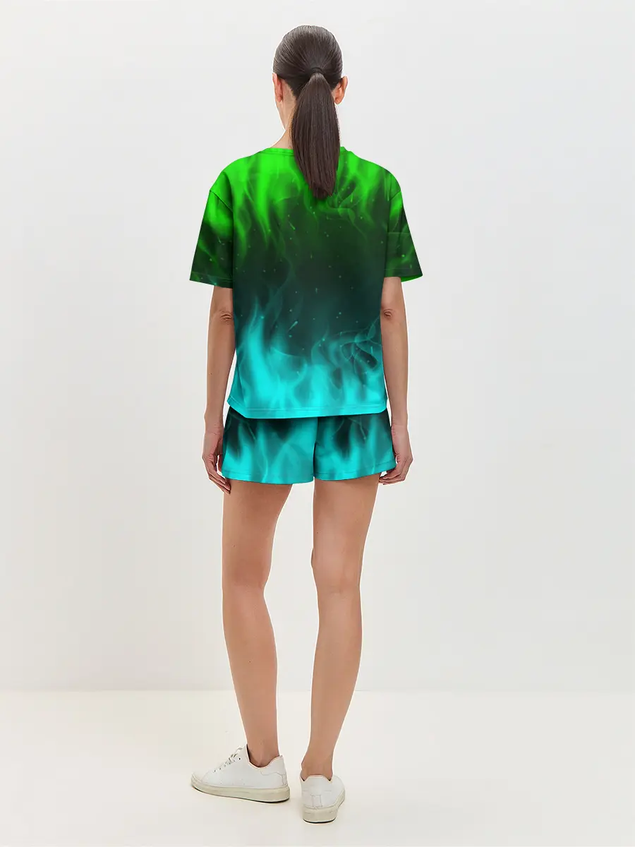 Женская пижама с шортами / Minecraft | Майнкрафт