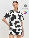 Женская пижама с шортами / COW PRINT