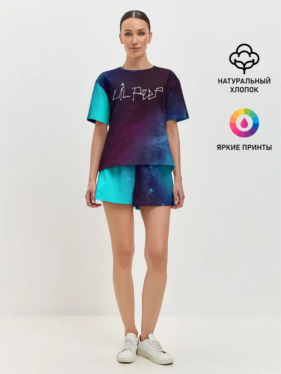 Женская пижама с шортами / LIL PEEP / ЛИЛ ПИП