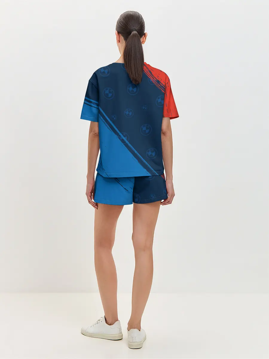 Женская пижама с шортами / BMW / БМВ