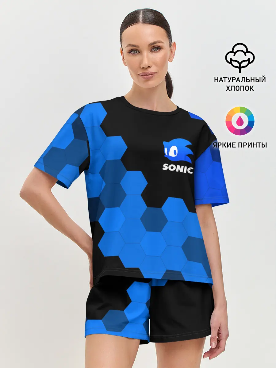 Женская пижама с шортами / СОНИК / SONIC