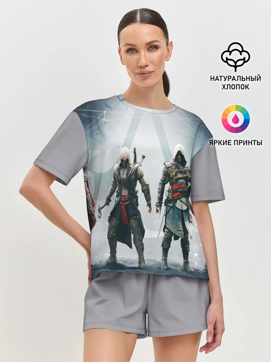 Женская пижама с шортами / ASSASSINS CREED