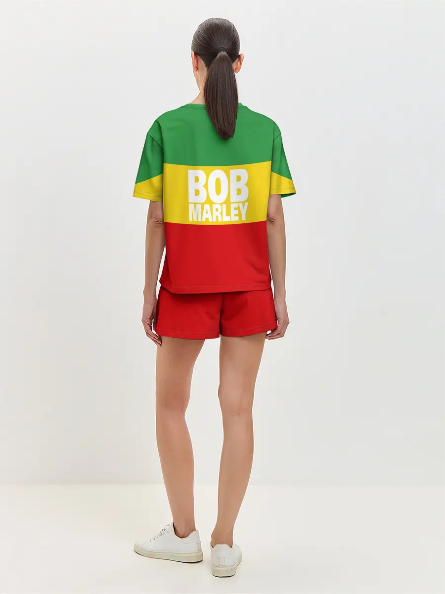 Женская пижама с шортами / Bob Marley