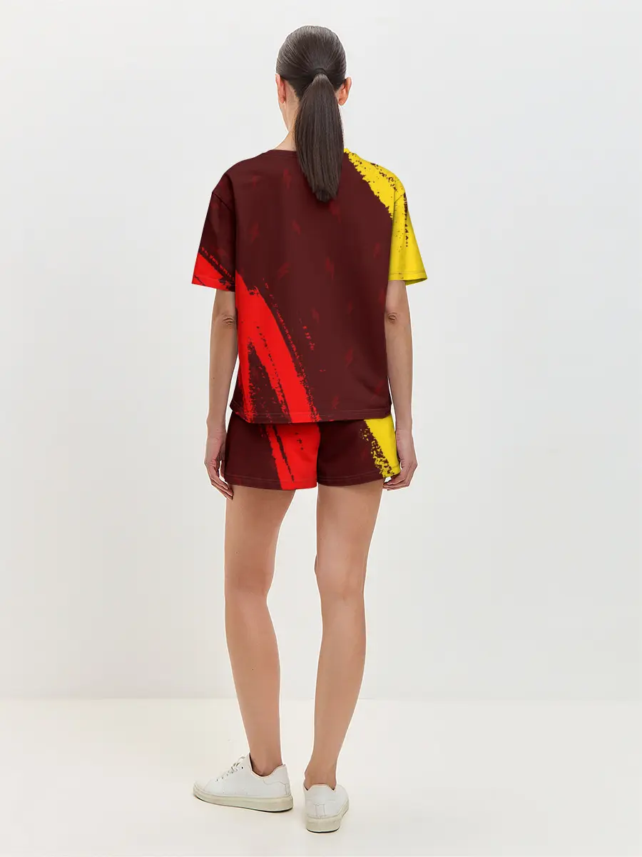 Женская пижама с шортами / AC DС