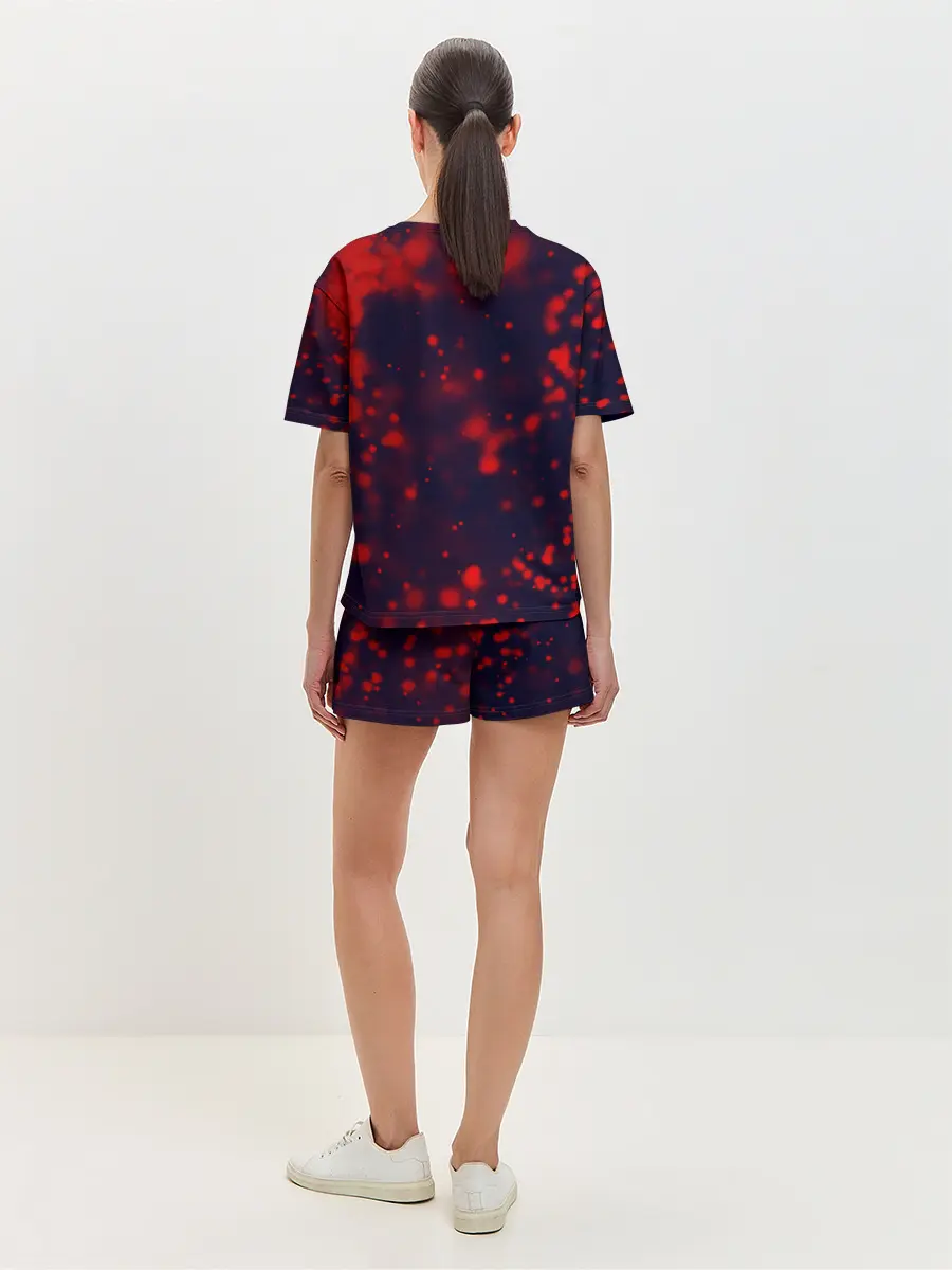 Женская пижама с шортами / AC DС