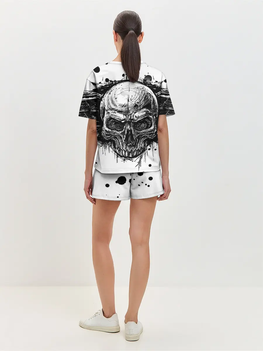 Женская пижама с шортами / Metallica