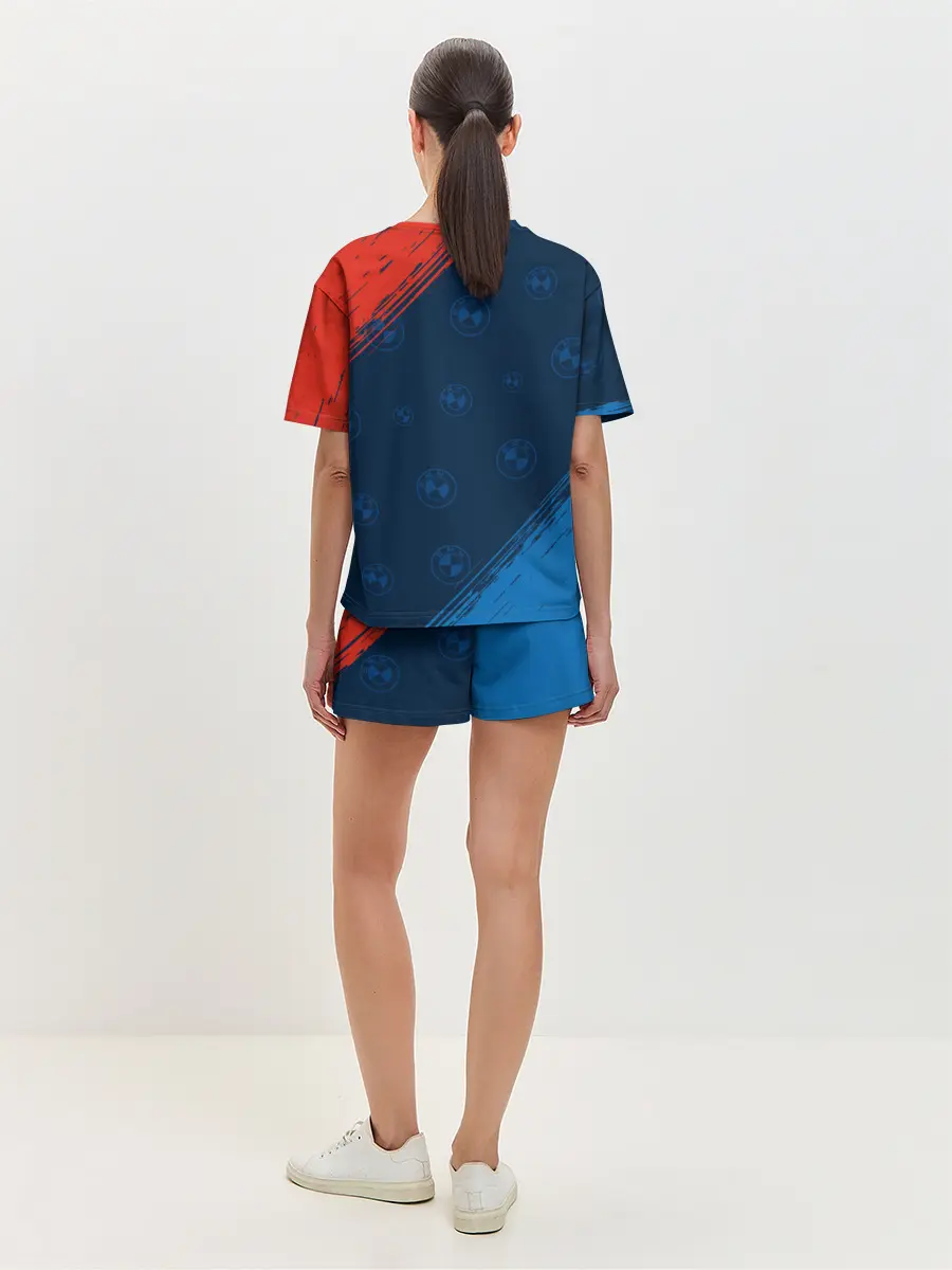 Женская пижама с шортами / BMW / БМВ