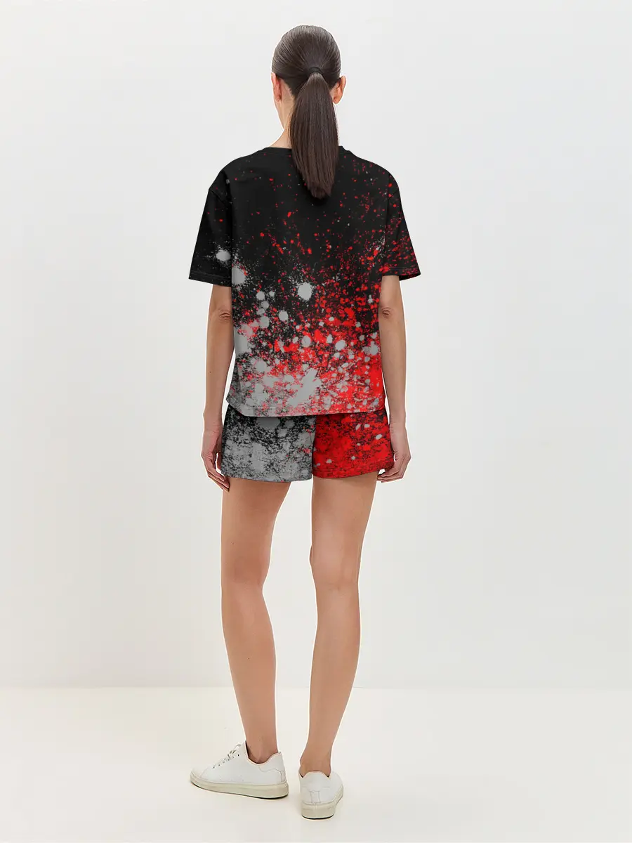 Женская пижама с шортами / TOYOTA / ТОЙОТА