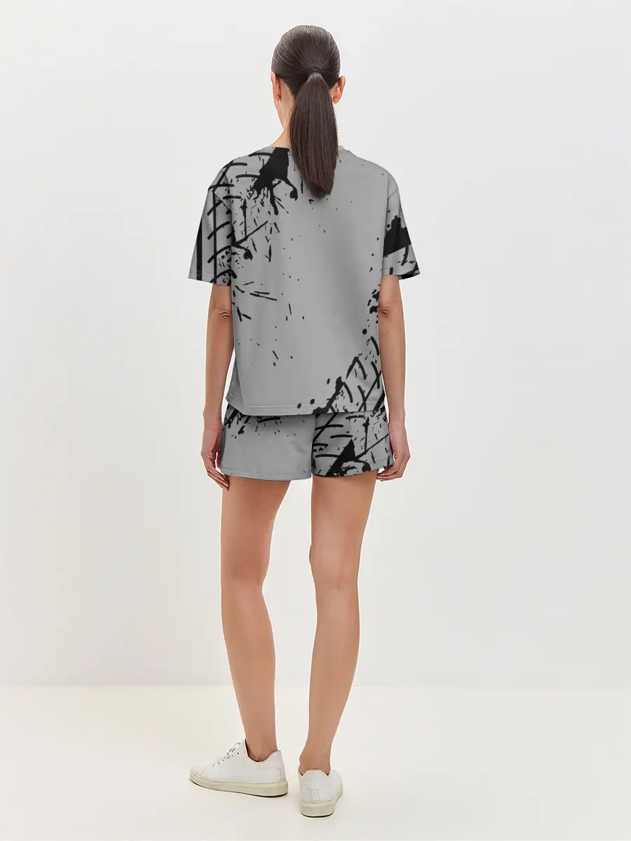 Женская пижама с шортами / AUDI / АУДИ