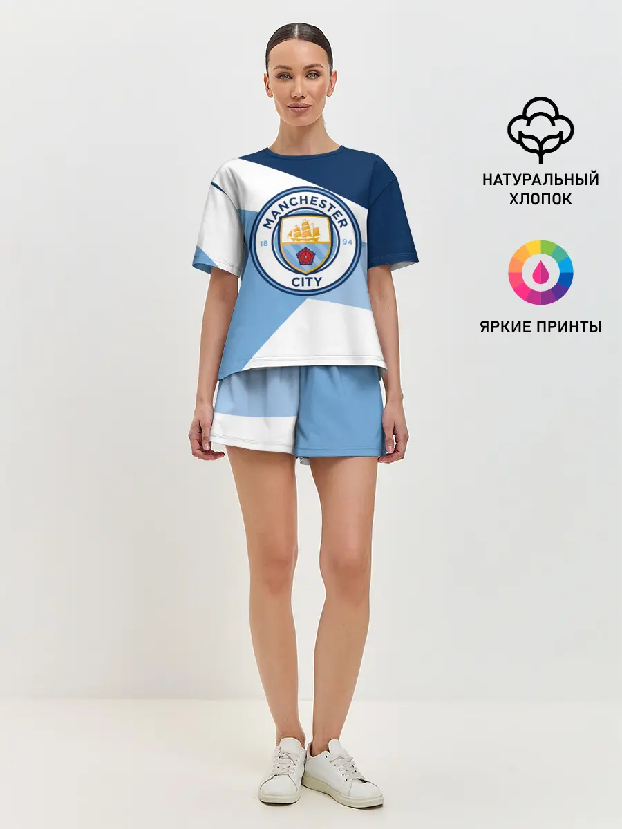 Женская пижама с шортами / MANCHESTER CITY EXLUSIVE