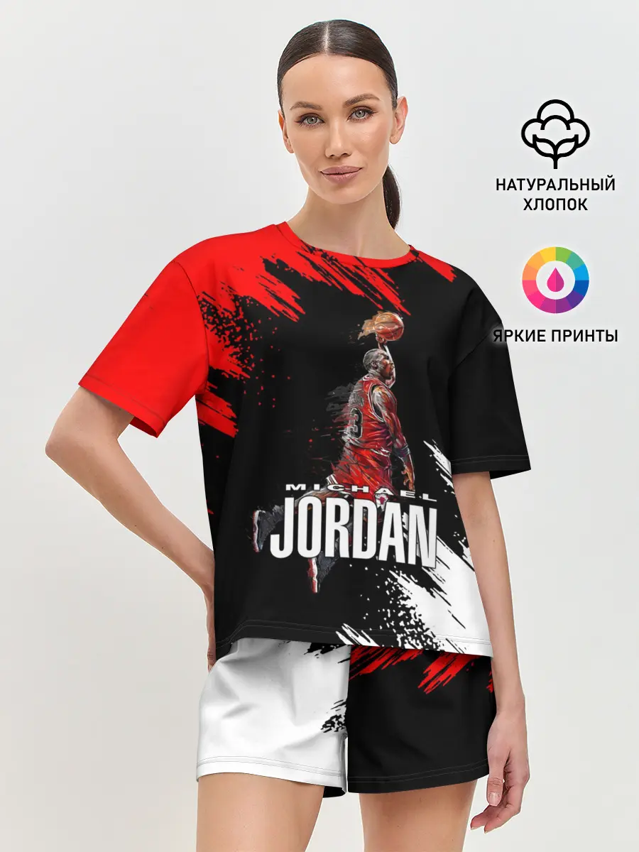 Женская пижама с шортами / MICHAEL JORDAN