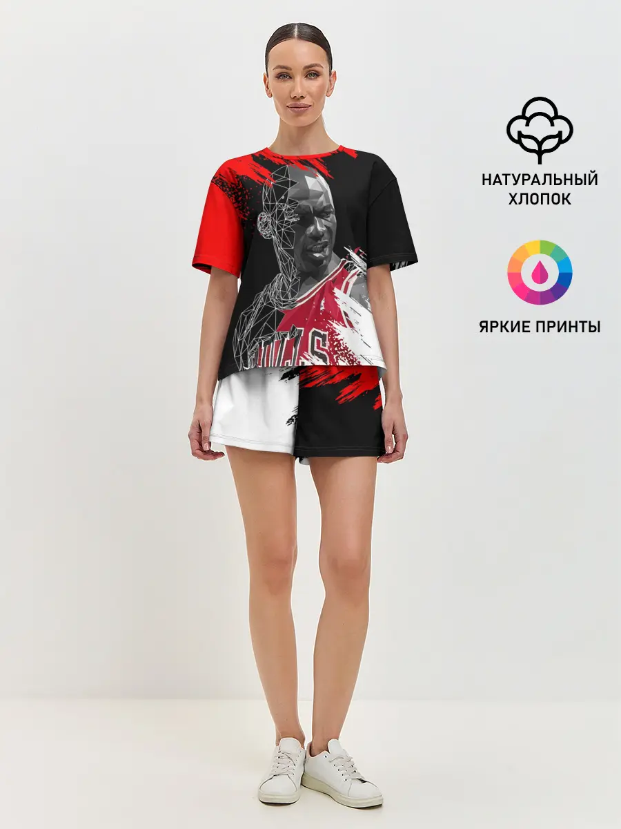 Женская пижама с шортами / MICHAEL JORDAN