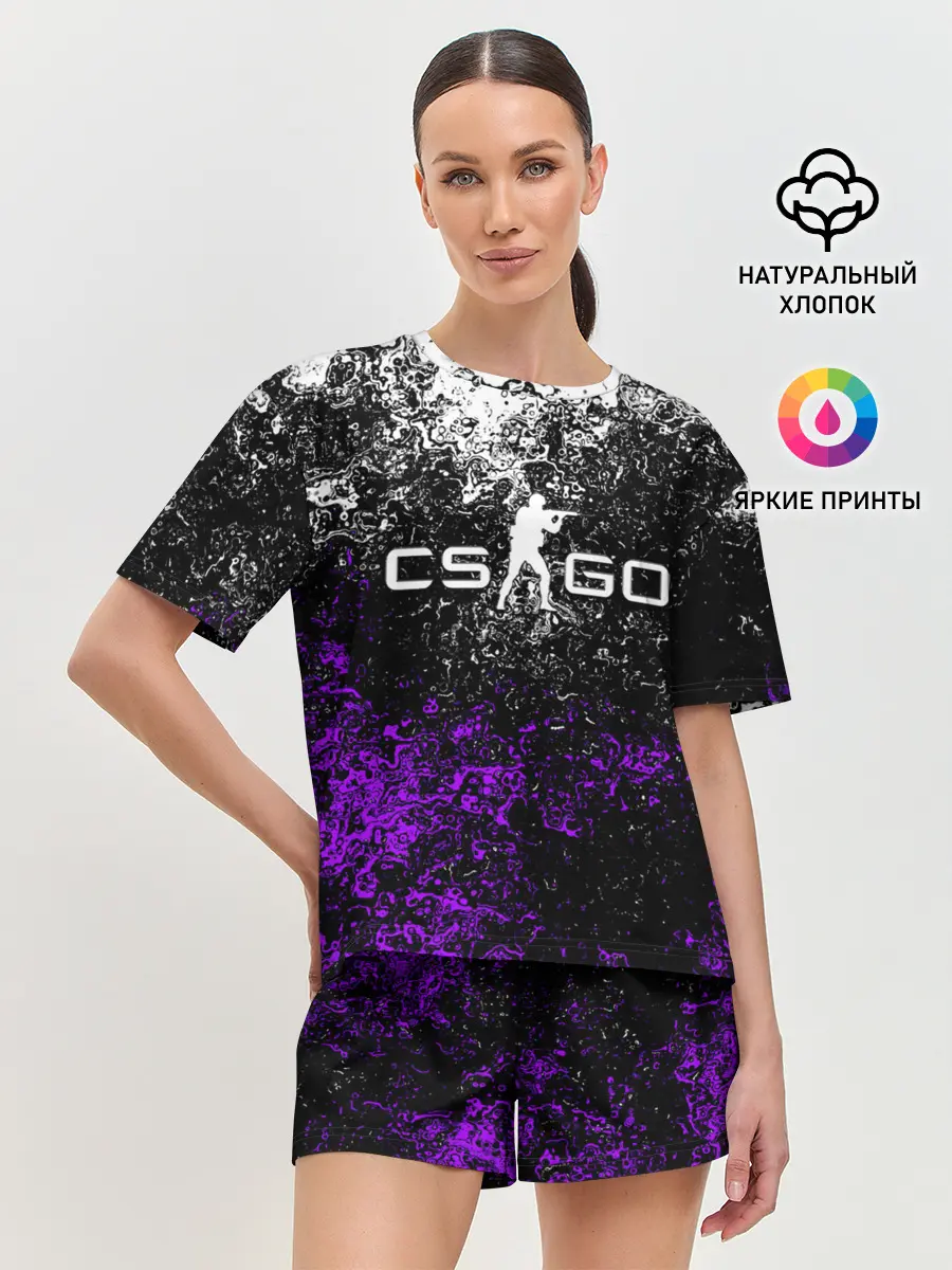 Женская пижама с шортами / CS GO