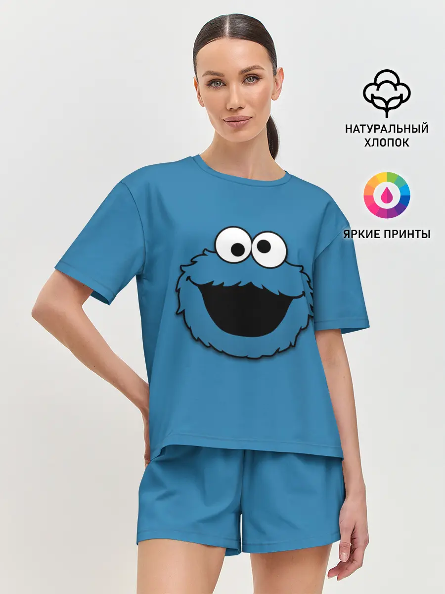 Женская пижама с шортами / КОРЖИК