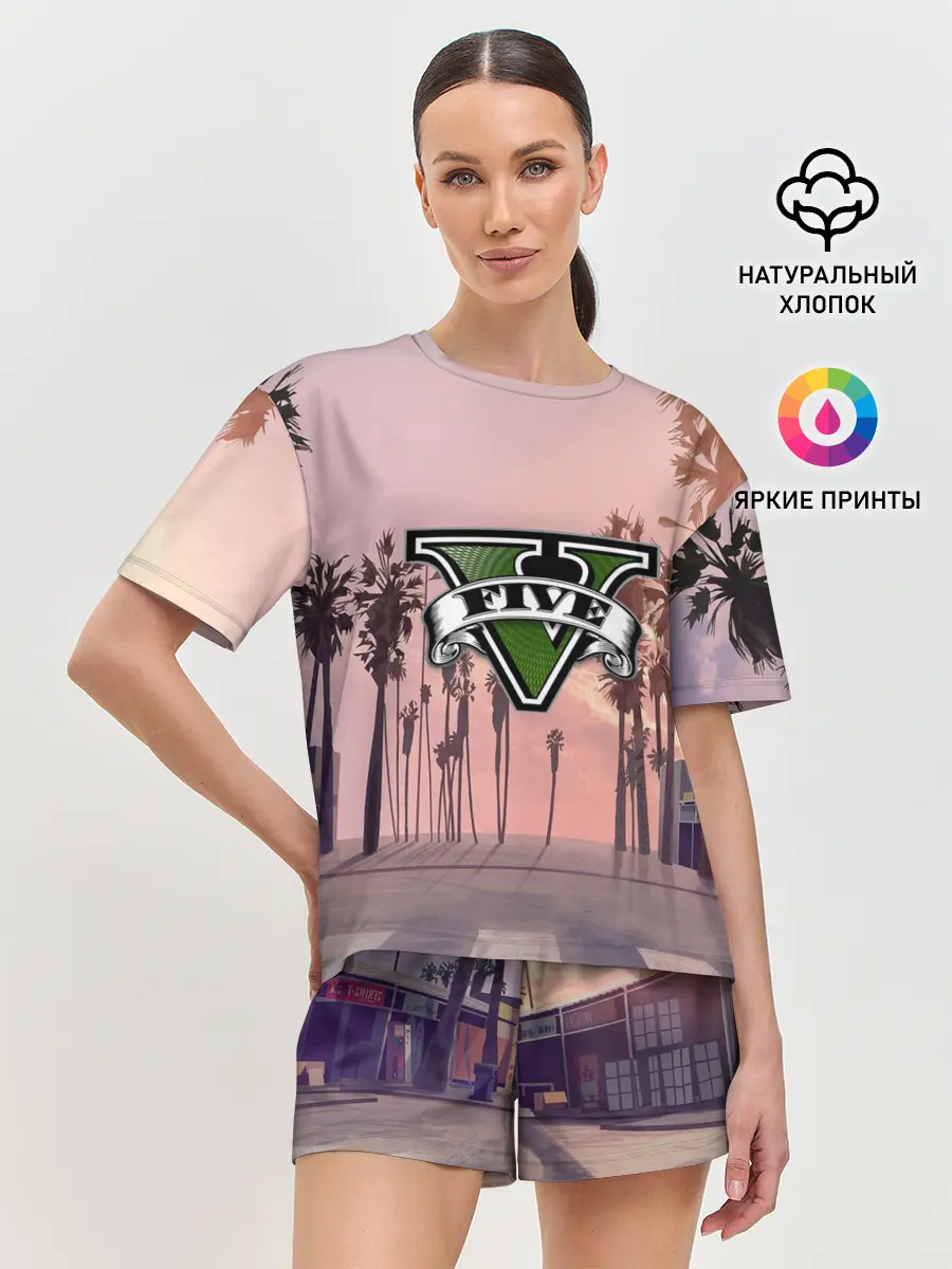 Женская пижама с шортами / GTA