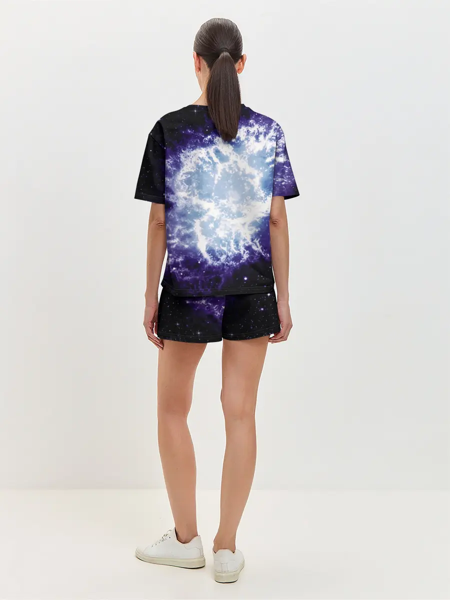 Женская пижама с шортами / Galaxy