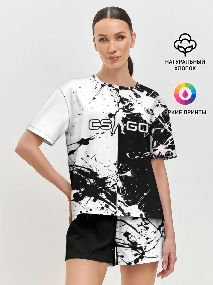 Женская пижама с шортами / COUNTER STRIKE