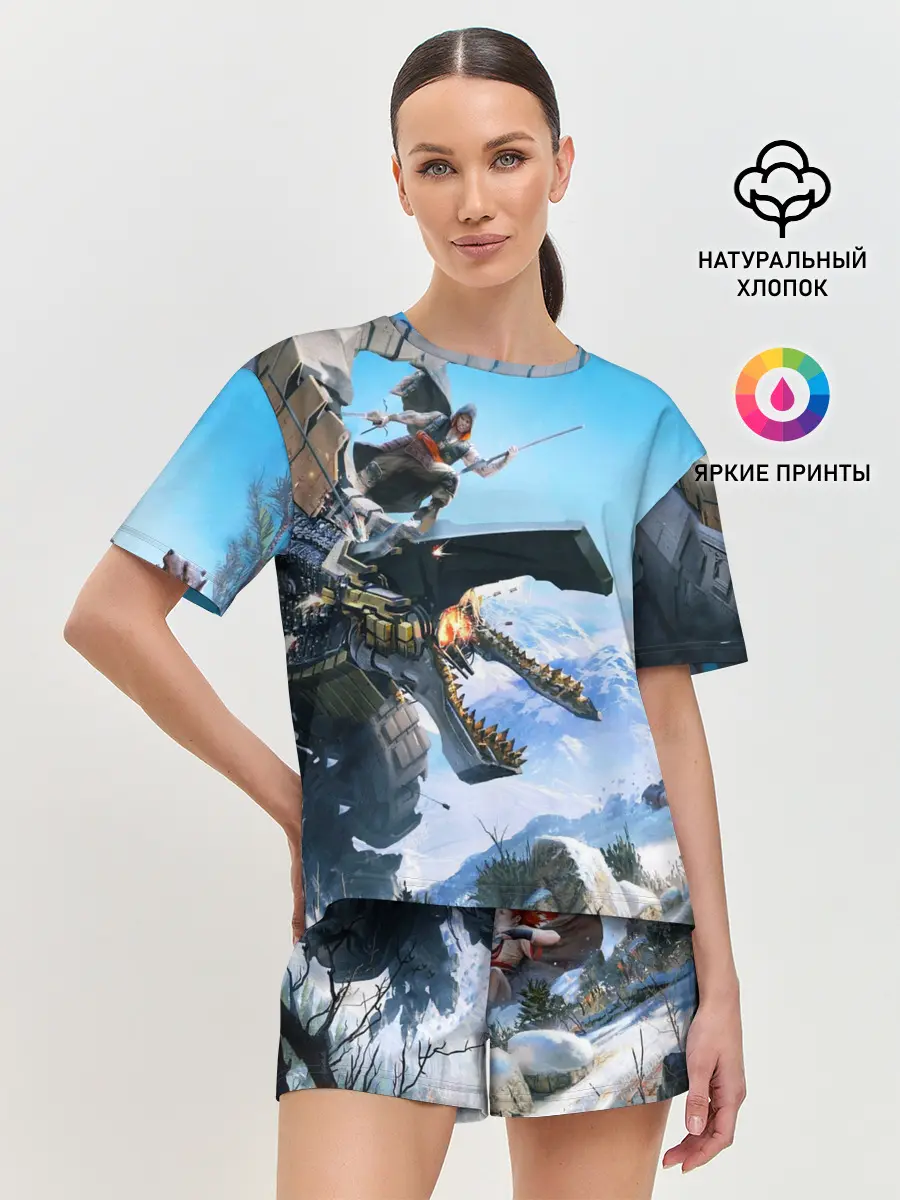 Женская пижама с шортами / Horizon Zero Dawn