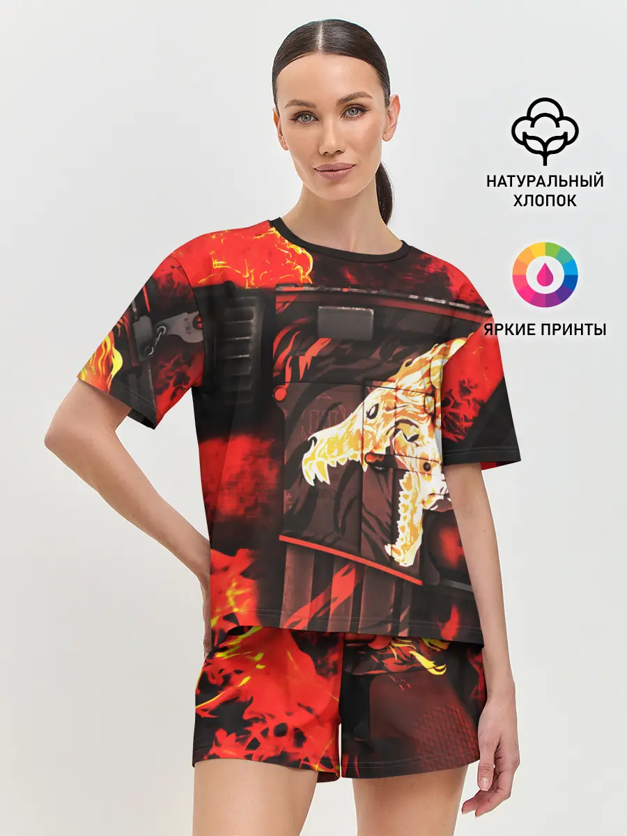 Женская пижама с шортами / CS GO HOWL / ВОЙ