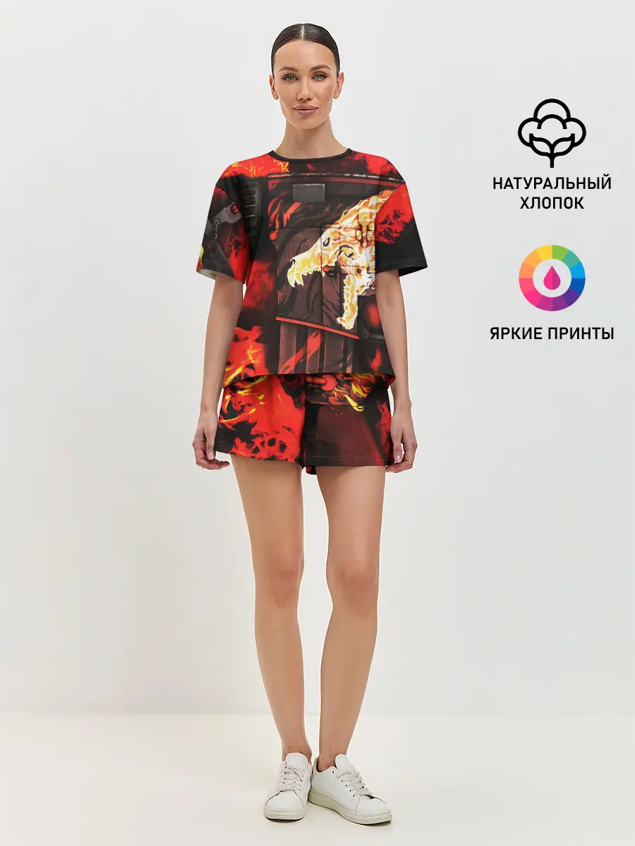 Женская пижама с шортами / CS GO HOWL / ВОЙ