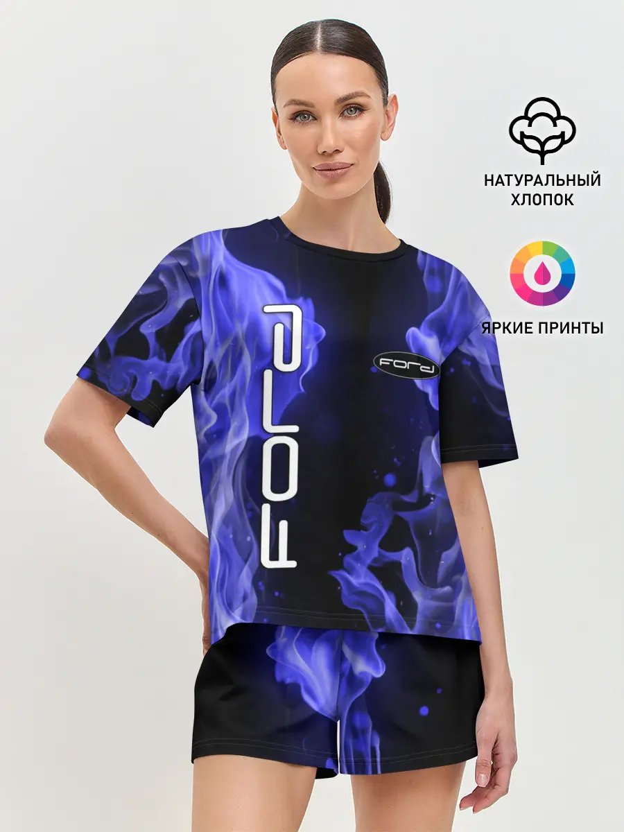 Женская пижама с шортами / FORD