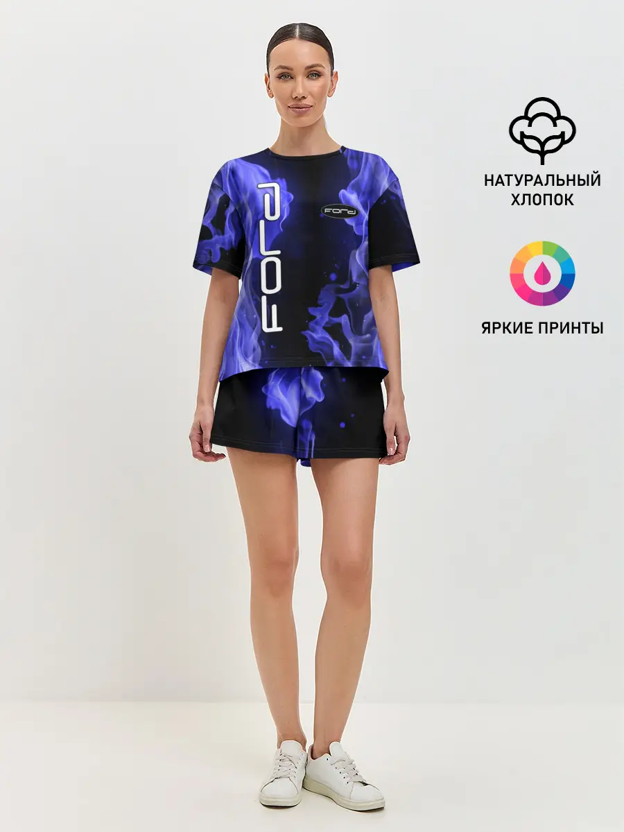 Женская пижама с шортами / FORD