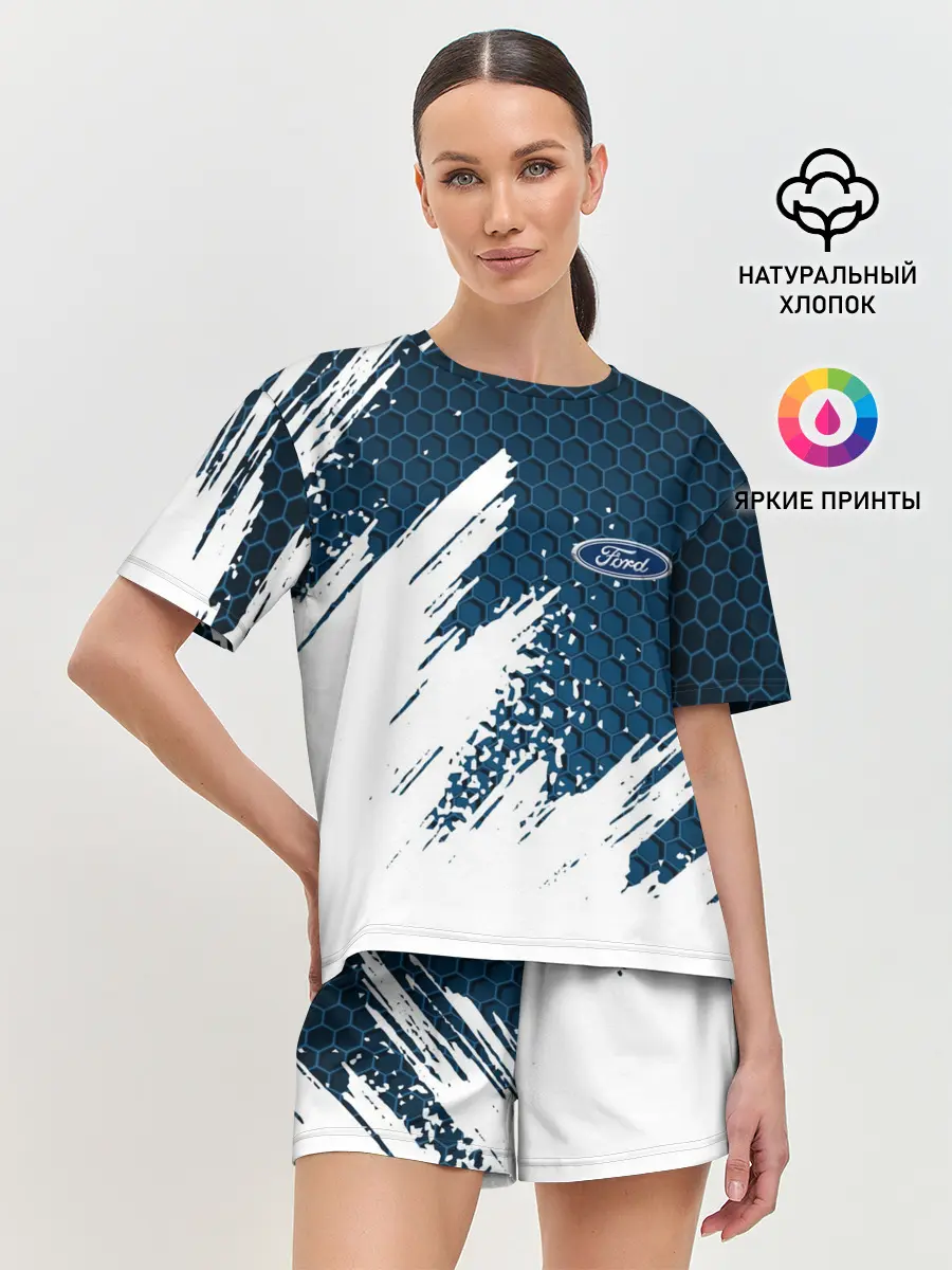 Женская пижама с шортами / FORD