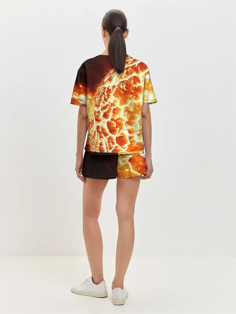 Женская пижама с шортами / Космический объект