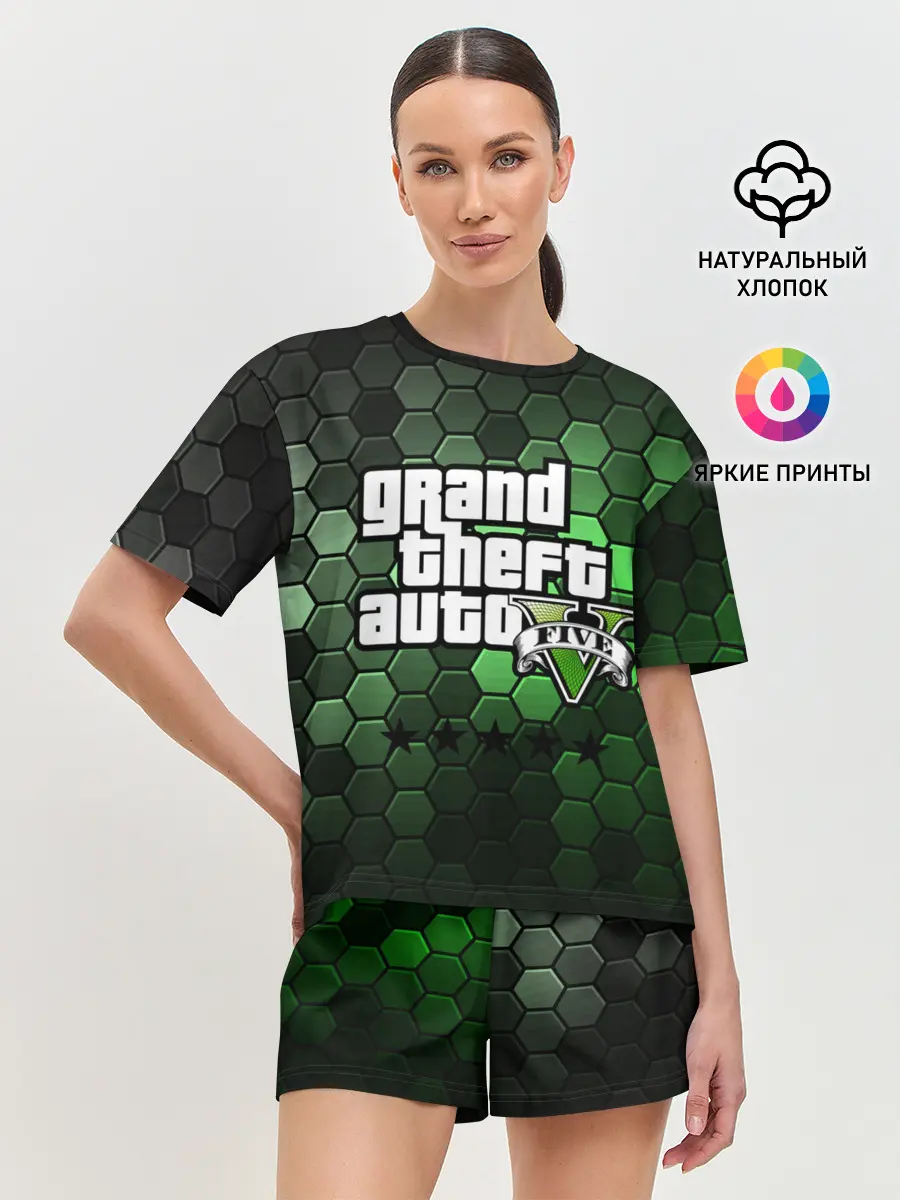 Женская пижама с шортами / GTA 5 / ГТА 5