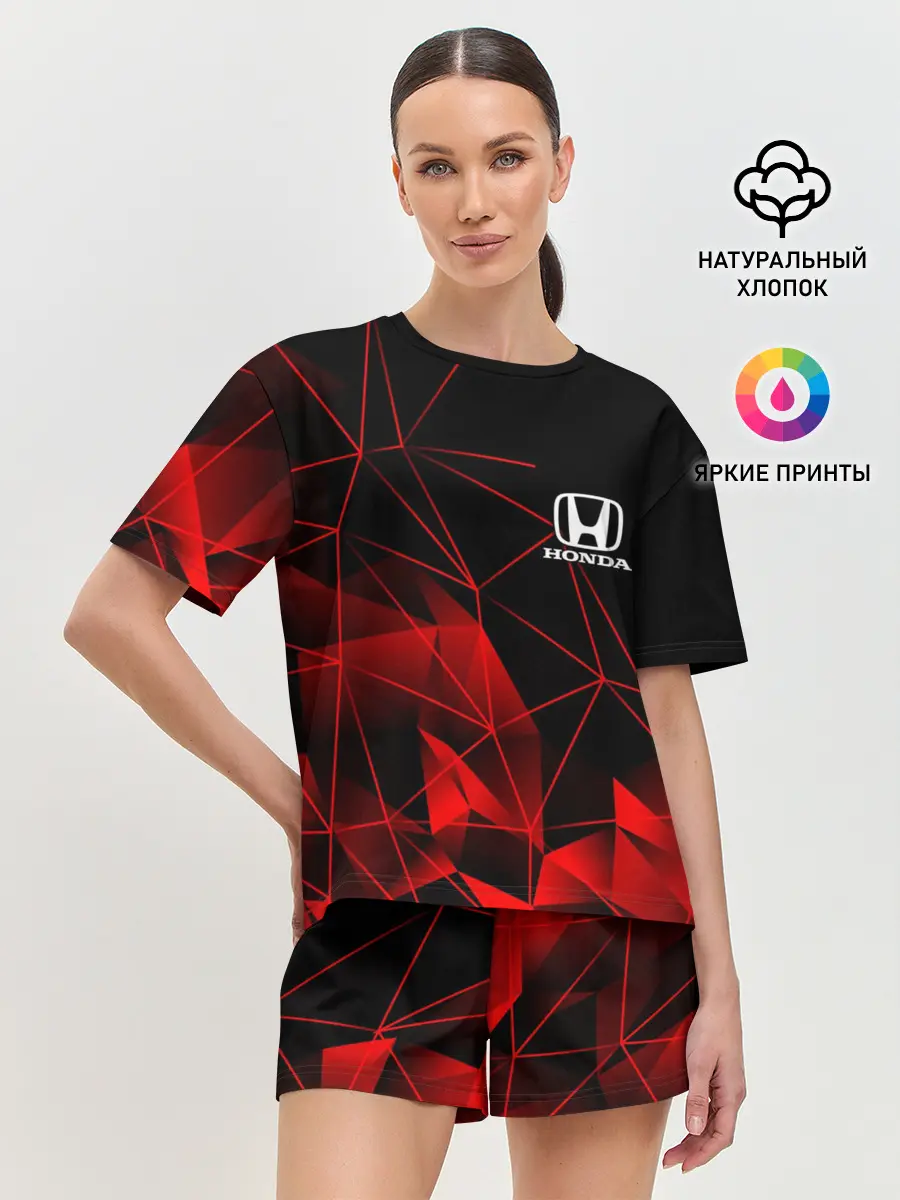 Женская пижама с шортами / HONDA