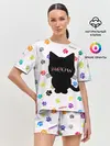 Женская пижама с шортами / Meow
