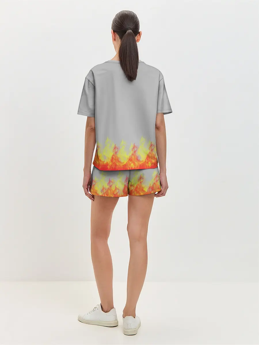 Женская пижама с шортами / Пикачу