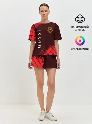 Женская пижама с шортами / GUSSI / ГУСИ
