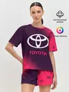 Женская пижама с шортами / TOYOTA / ТОЙОТА