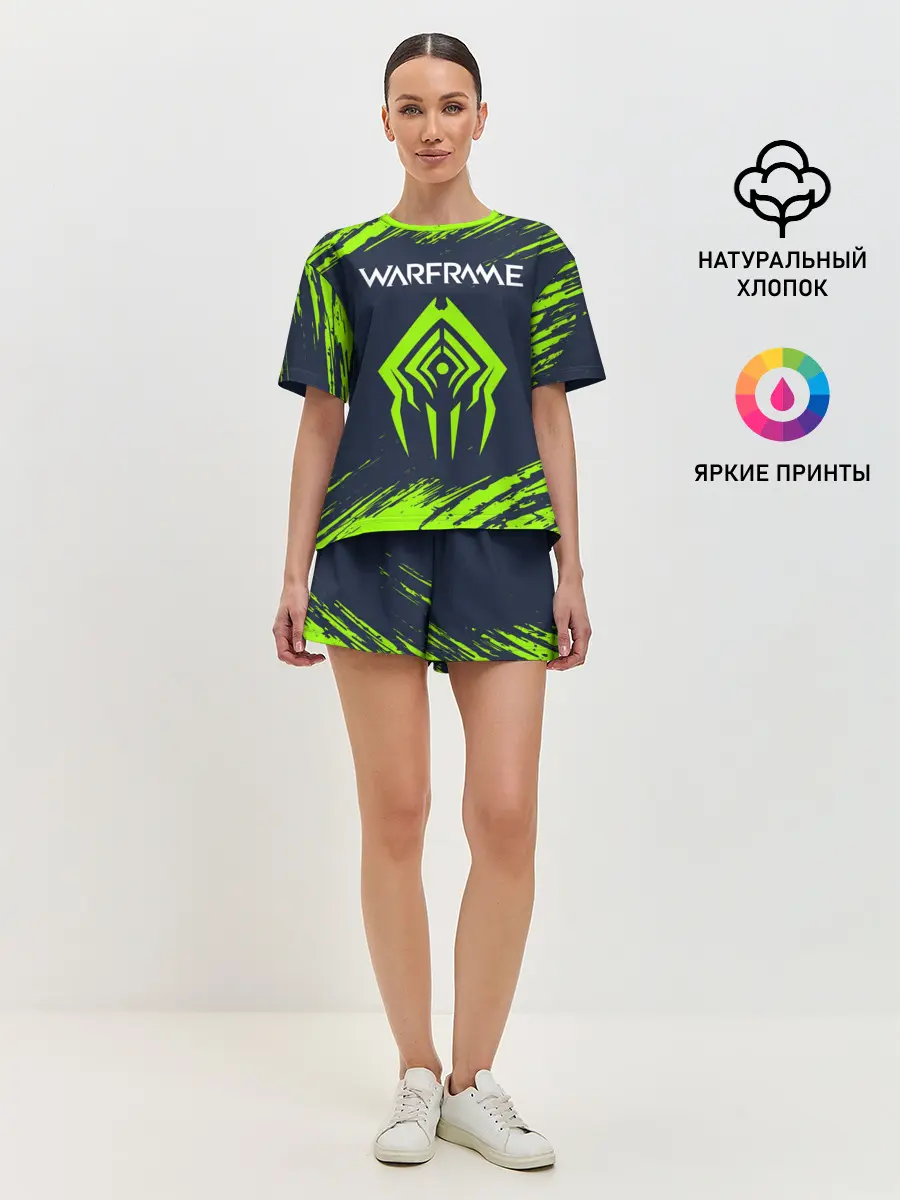 Женская пижама с шортами / WARFRAME / ВАРФРЕЙМ