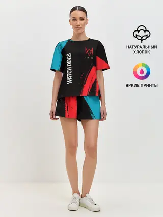 Женская пижама с шортами / WATCH DOGS LEGION / ВОТЧ ДОГС