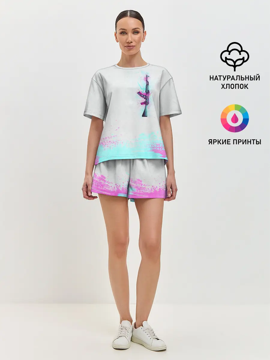 Женская пижама с шортами / Countre Strike weapon