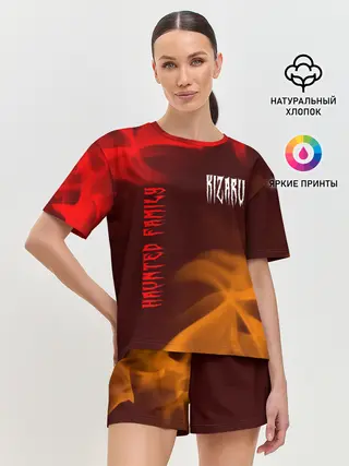 Женская пижама с шортами / KIZARU / КИЗАРУ