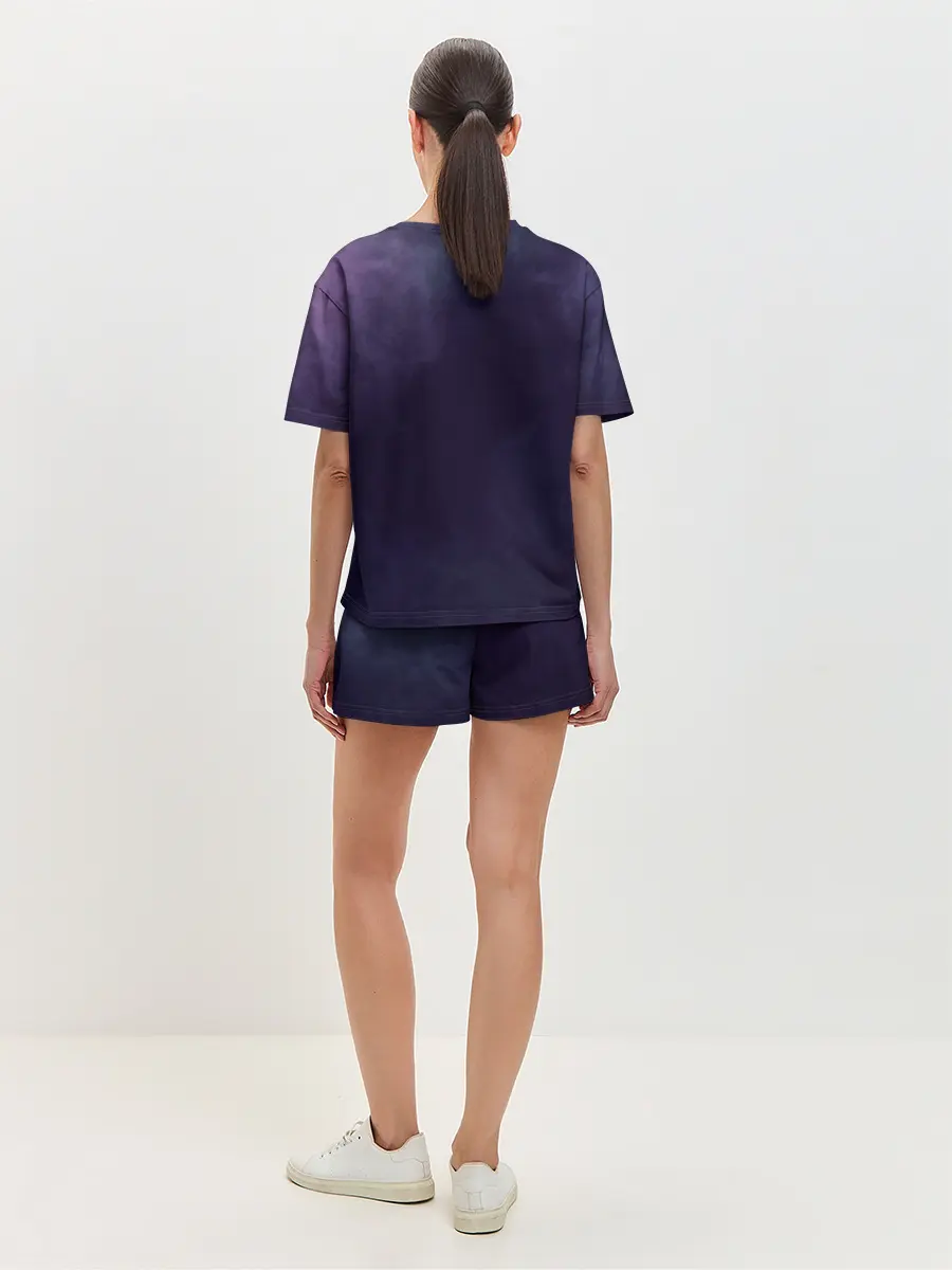 Женская пижама с шортами / Space Lion