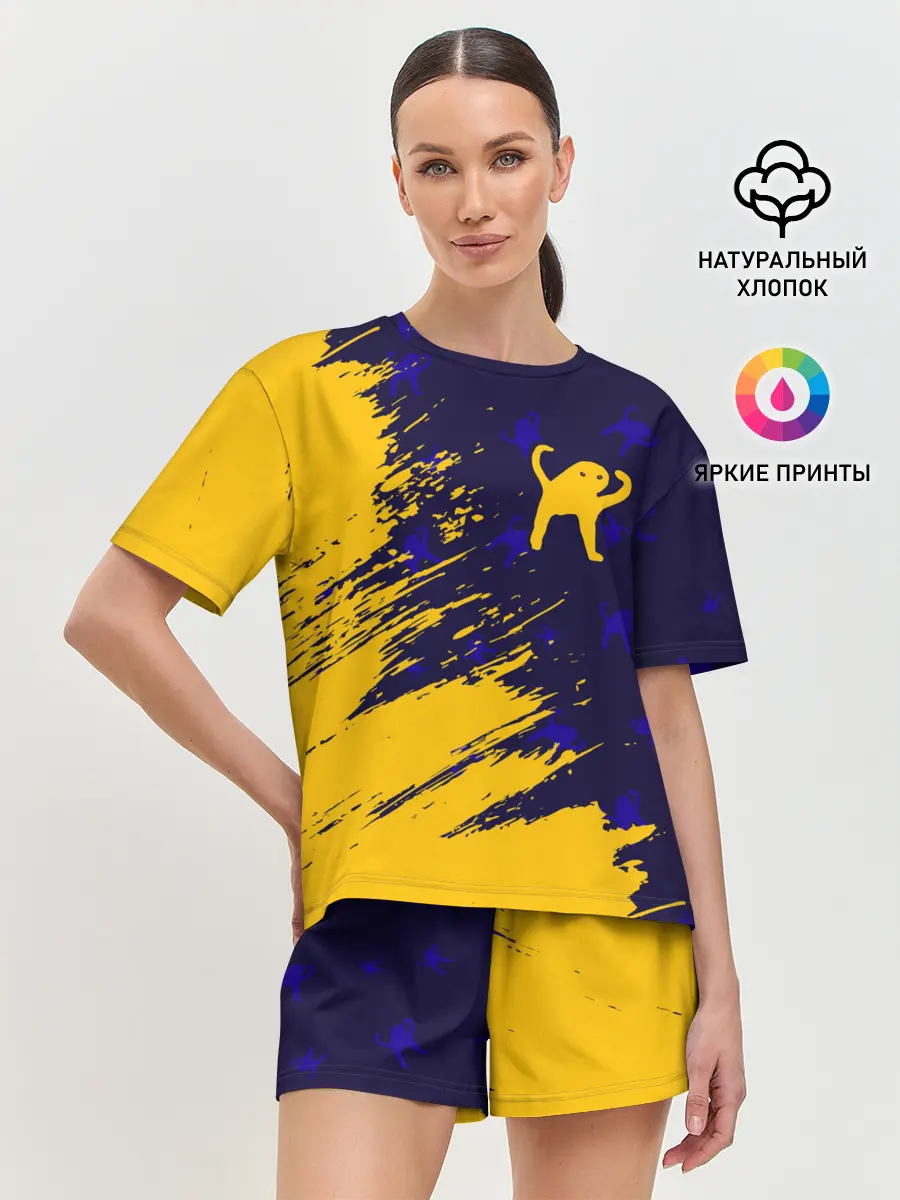 Женская пижама с шортами / ЪУЪ СЪУКА