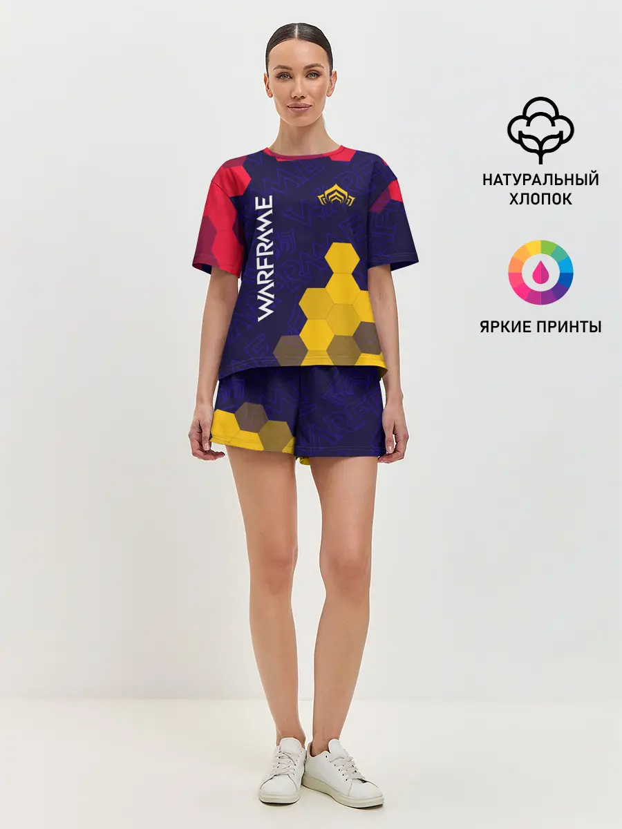 Женская пижама с шортами / WARFRAME / ВАРФРЕЙМ