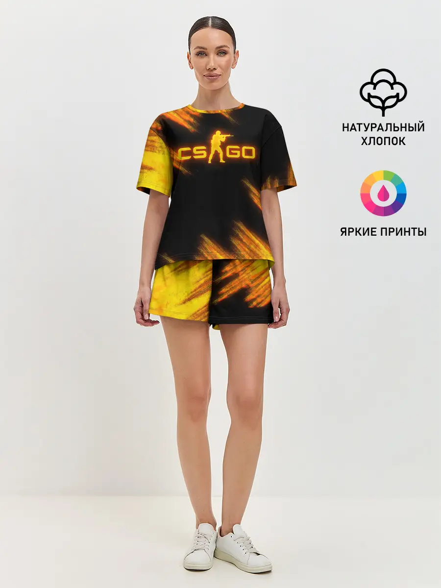 Женская пижама с шортами / COUNTER STRIKE