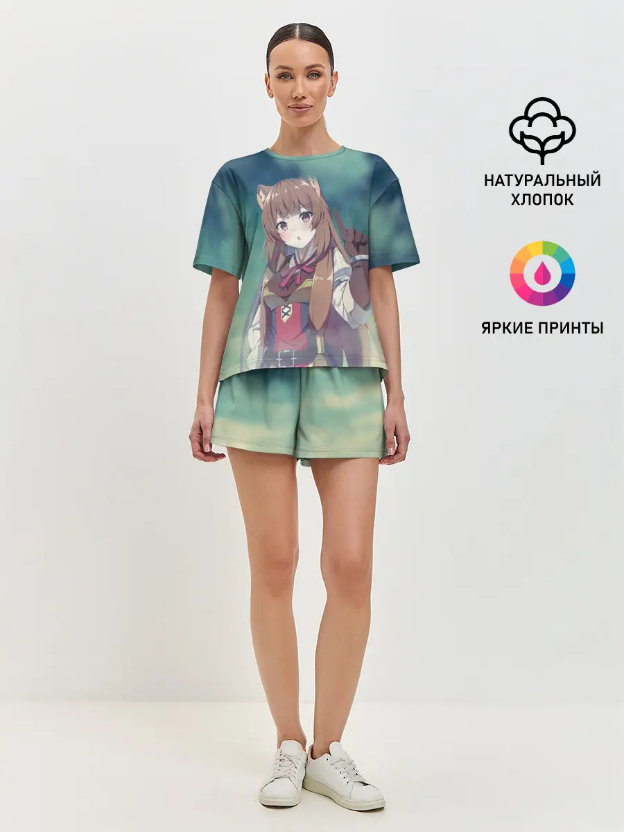 Женская пижама с шортами / Рафталия