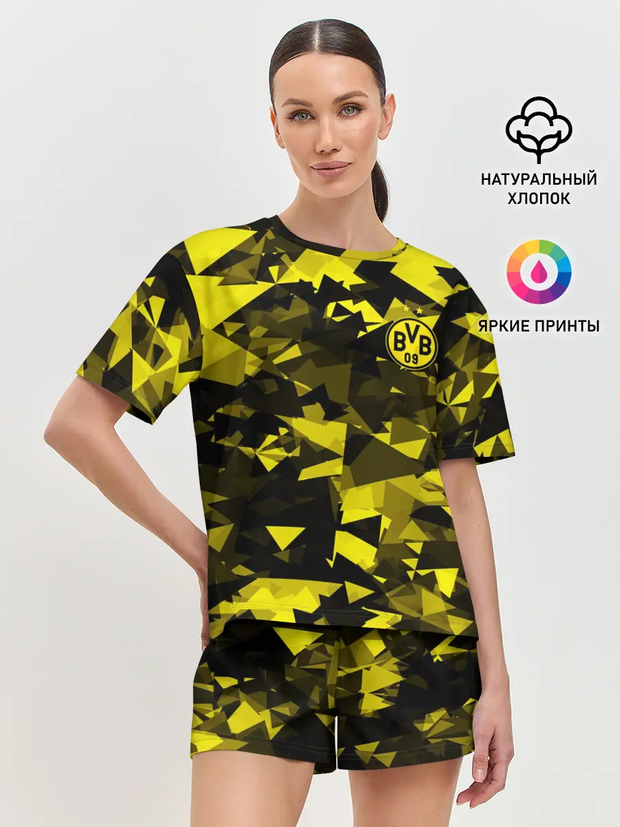 Женская пижама с шортами / Borussia | Боруссия