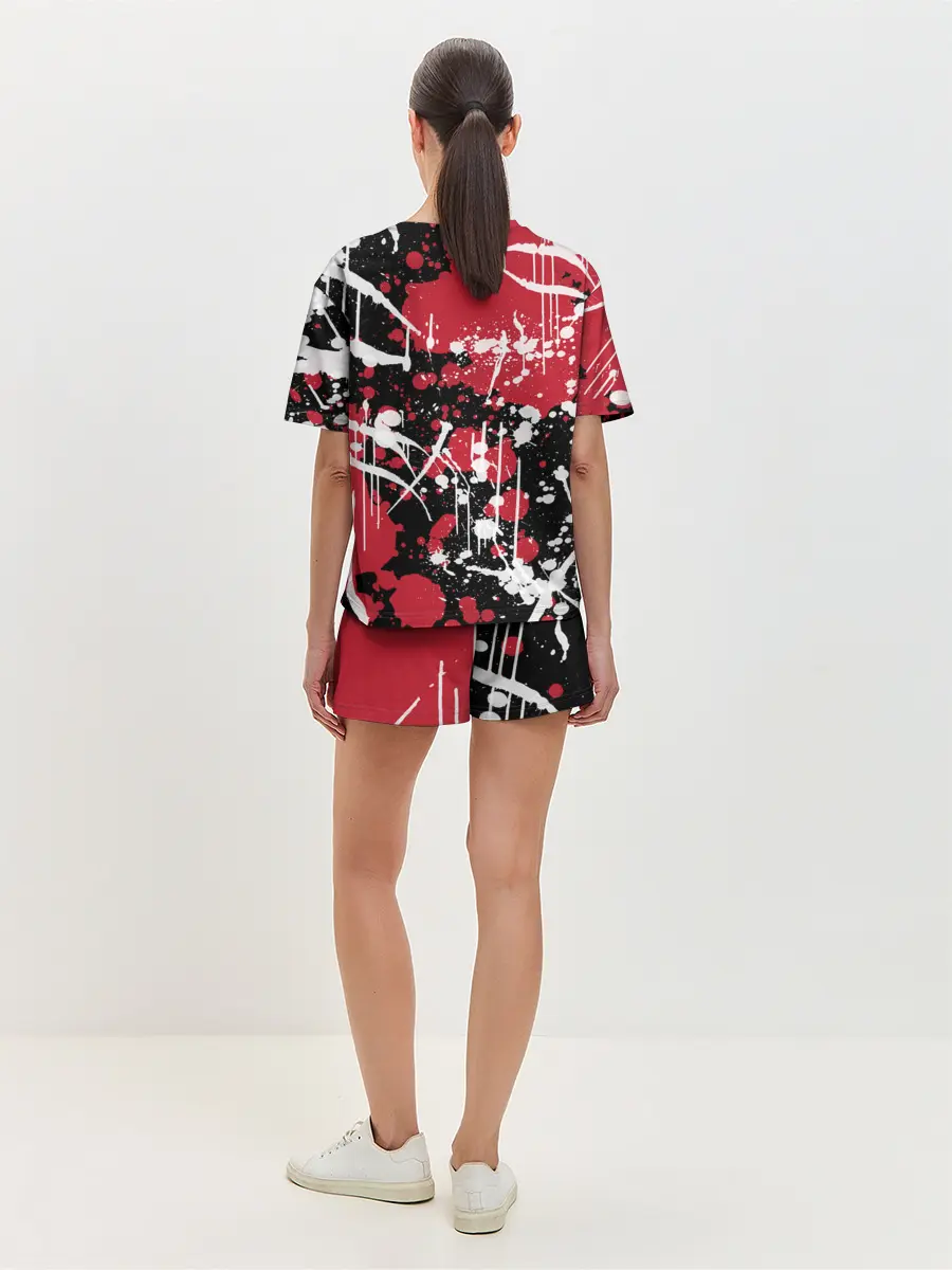 Женская пижама с шортами / Stray kids