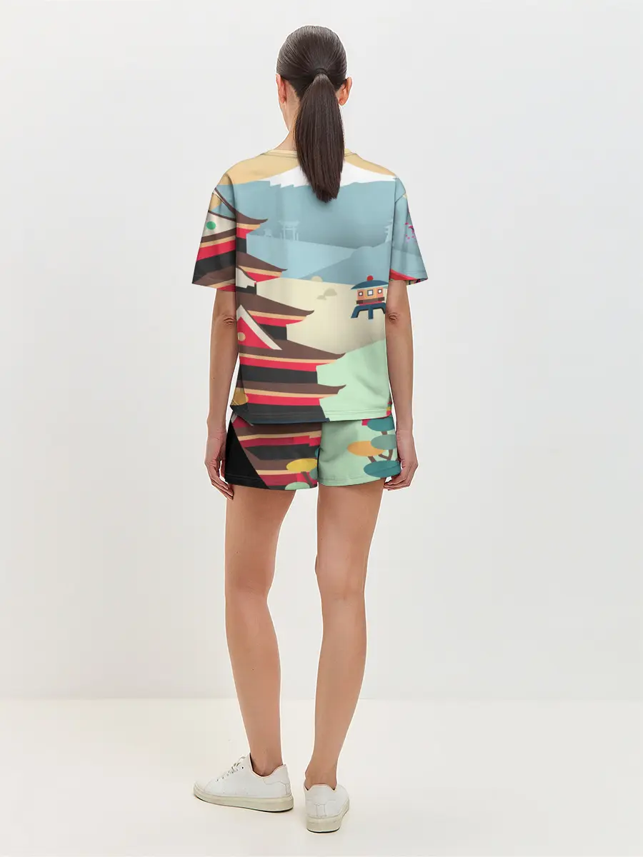 Женская пижама с шортами / Tokyo