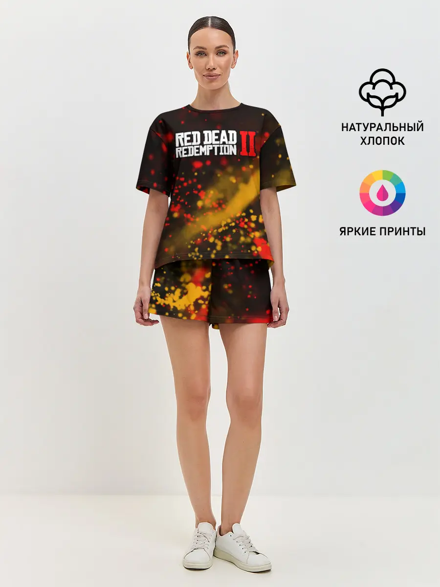 Женская пижама с шортами / RED DEAD REDEMPTION 2
